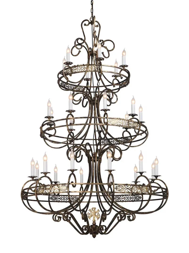 Изображение - Паникадило RS239/27 27xЕ14,D130xH210см+цепь 2 метра